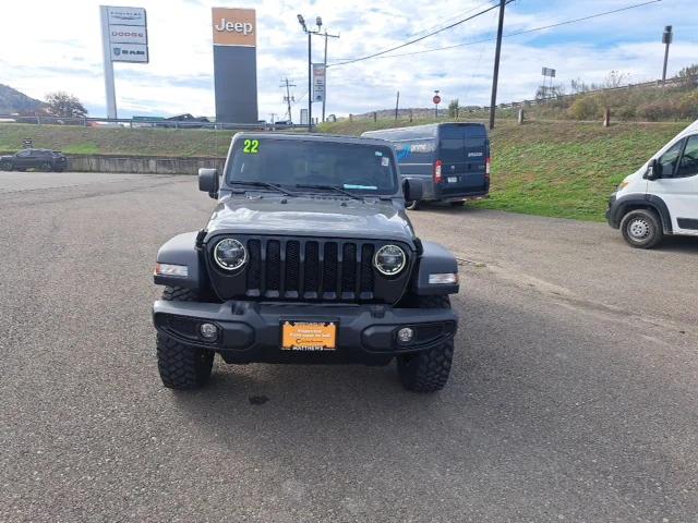 2022 Jeep Wrangler Unlimited Willys 4x4 2022 Jeep Wrangler Unlimited Willys 4x4