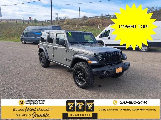 2022 Jeep Wrangler Unlimited Willys 4x4