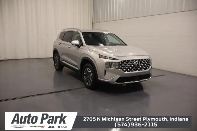 2022 Hyundai Santa Fe Hybrid Blue 2022 Hyundai Santa Fe Hybrid Blue