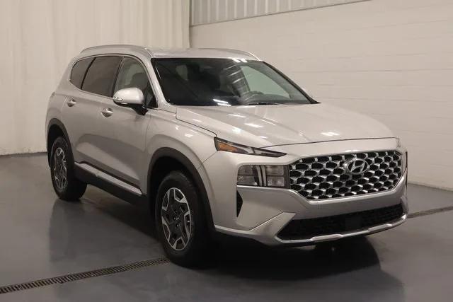 2022 Hyundai Santa Fe Hybrid Blue 2022 Hyundai Santa Fe Hybrid Blue