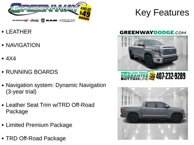 2021 Toyota Tundra Limited 2021 Toyota Tundra Limited