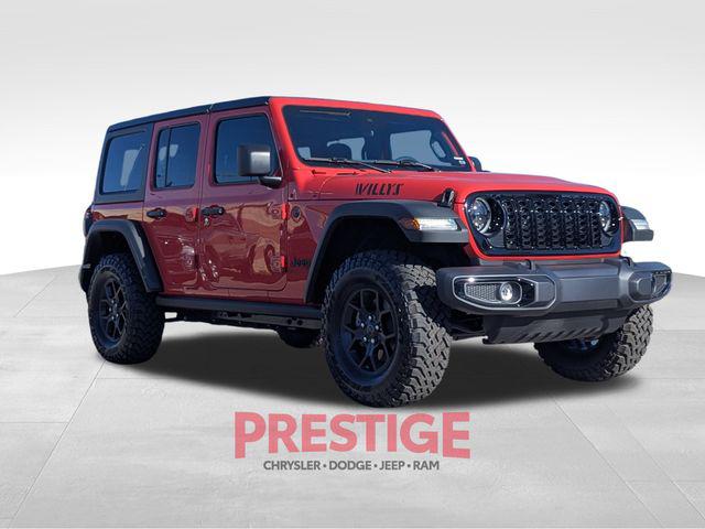 2025 Jeep Wrangler WRANGLER 4-DOOR WILLYS 2025 Jeep Wrangler WRANGLER 4-DOOR WILLYS