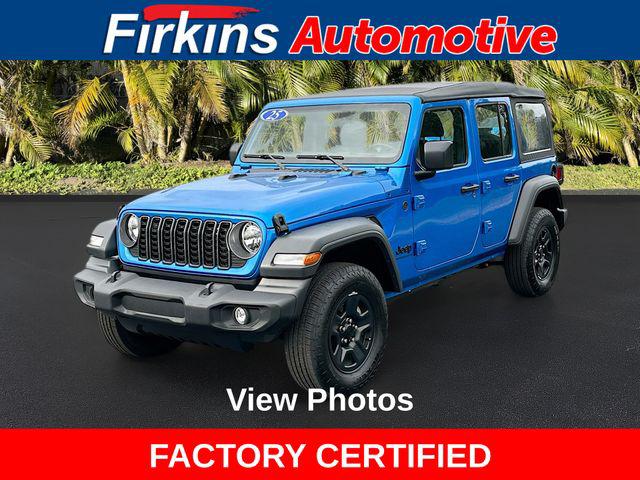 2025 Jeep Wrangler 4-Door Sport 4x4 2025 Jeep Wrangler 4-Door Sport 4x4