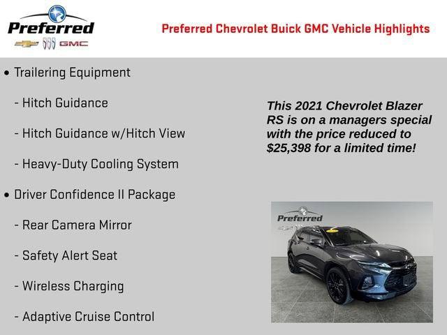 2021 Chevrolet Blazer AWD RS 2021 Chevrolet Blazer AWD RS