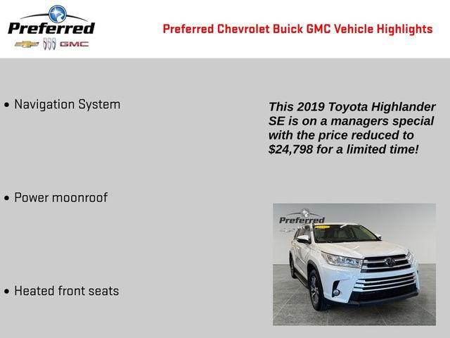 2019 Toyota Highlander XLE 2019 Toyota Highlander XLE