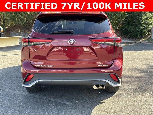 2022 Toyota Highlander XSE 2022 Toyota Highlander XSE