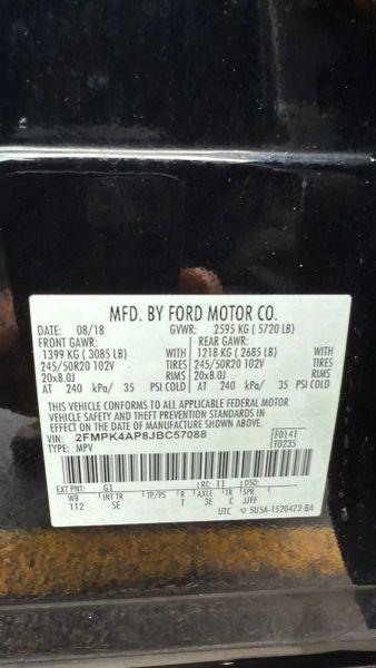 2018 Ford Edge Sport