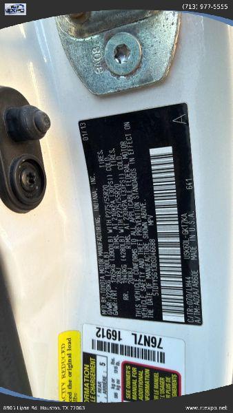 2013 Toyota Sequoia Platinum 5.7L V8