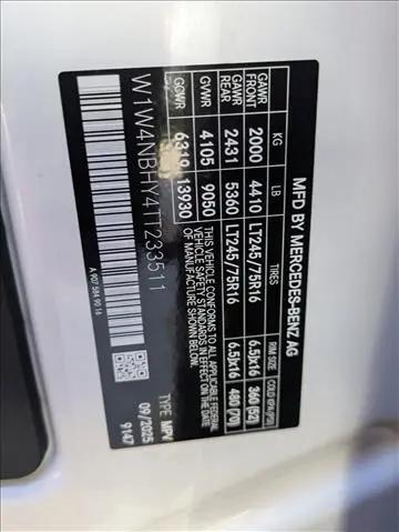 2026 Mercedes-Benz Sprinter 2500 Standard Roof 4-Cyl Diesel HO
