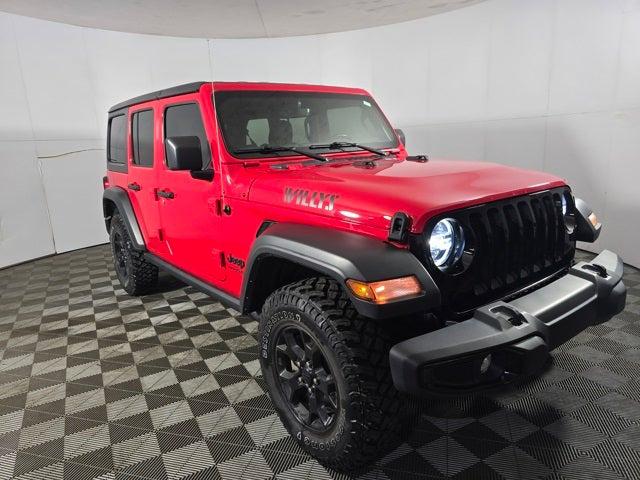 2021 Jeep Wrangler Unlimited Willys 4x4 2021 Jeep Wrangler Unlimited Willys 4x4