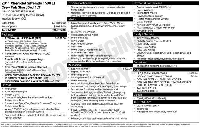 2011 Chevrolet Silverado 1500 LT