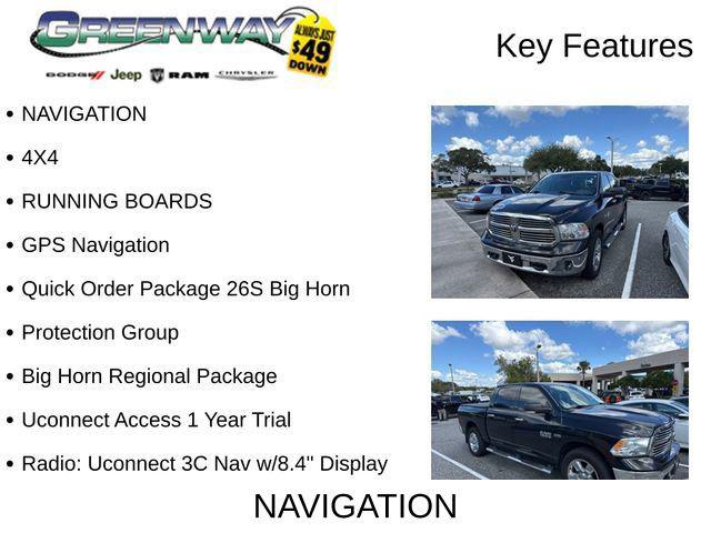 2017 RAM 1500 Big Horn Crew Cab 4x4 57 Box