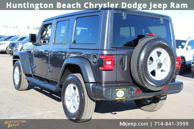 2021 Jeep Wrangler Unlimited Sport S 4x4 2021 Jeep Wrangler Unlimited Sport S 4x4