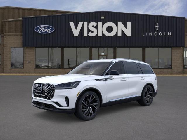 PRISTINE WHITE MET 3C 2025 Lincoln Aviator Reserve AWD SUV / Crossover All-Wheel Drive Automatic