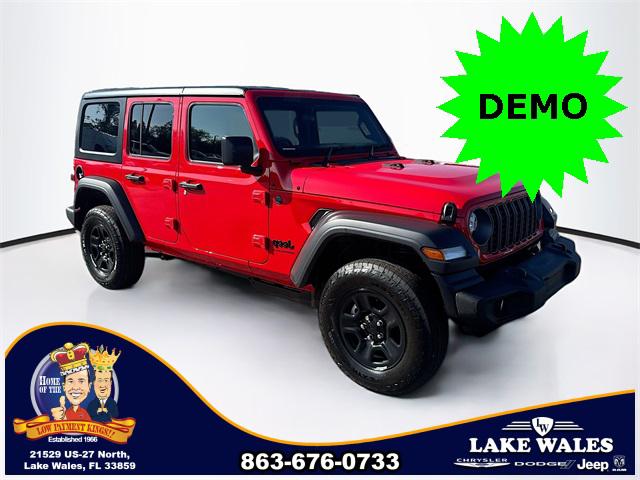 2026 Jeep Wrangler WRANGLER 4-DOOR SPORT