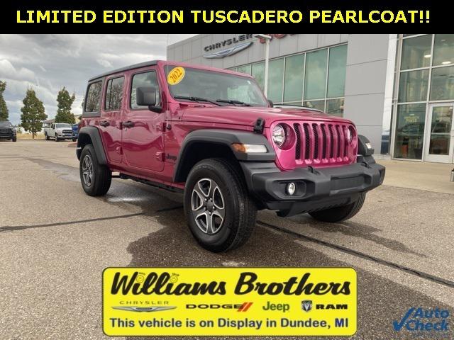 2022 Jeep Wrangler Unlimited Sport S 4x4 2022 Jeep Wrangler Unlimited Sport S 4x4