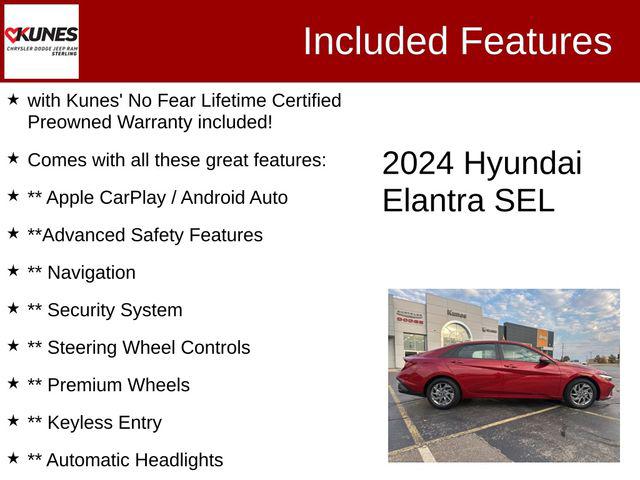 2024 Hyundai Elantra SEL 2024 Hyundai Elantra SEL