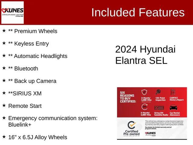 2024 Hyundai Elantra SEL