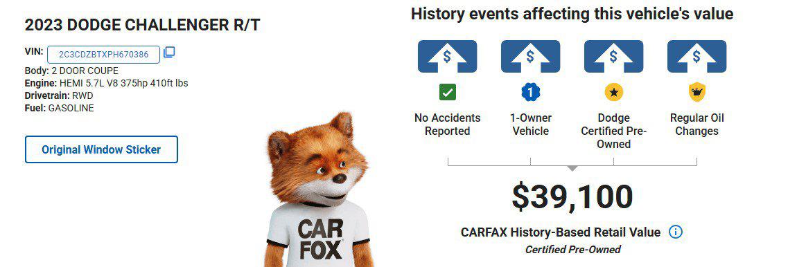 2023 Dodge Challenger R/T 2023 Dodge Challenger R/T