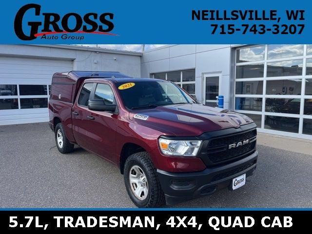 2021 RAM 1500 Tradesman Quad Cab 4x4 64 Box 2021 RAM 1500 Tradesman Quad Cab 4x4 64 Box