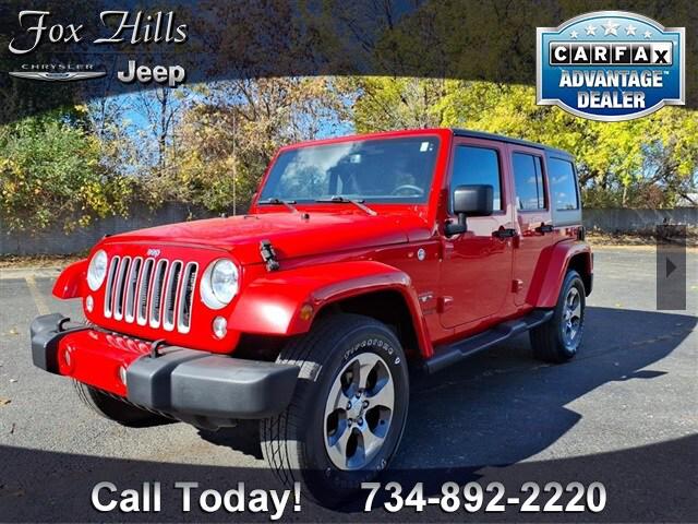 2016 Jeep Wrangler Unlimited Sahara 2016 Jeep Wrangler Unlimited Sahara