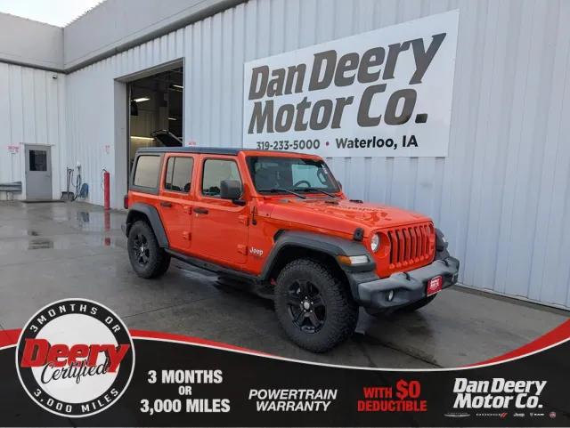 2019 Jeep Wrangler Unlimited Sport S 4x4 2019 Jeep Wrangler Unlimited Sport S 4x4
