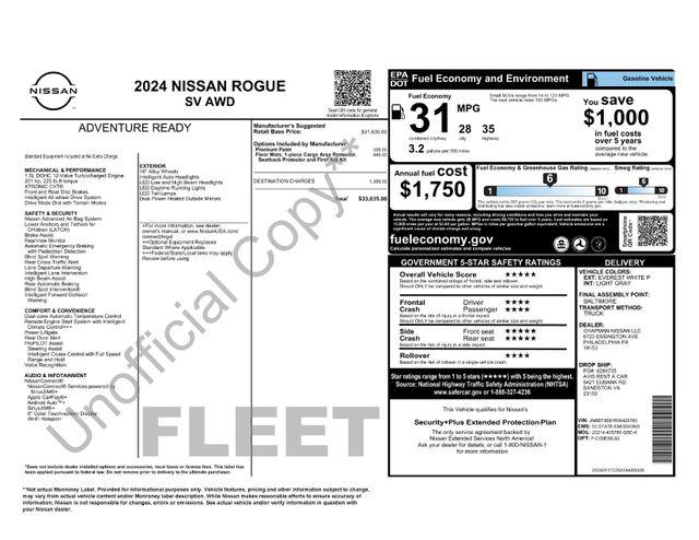 2024 Nissan Rogue SV Intelligent AWD 2024 Nissan Rogue SV Intelligent AWD
