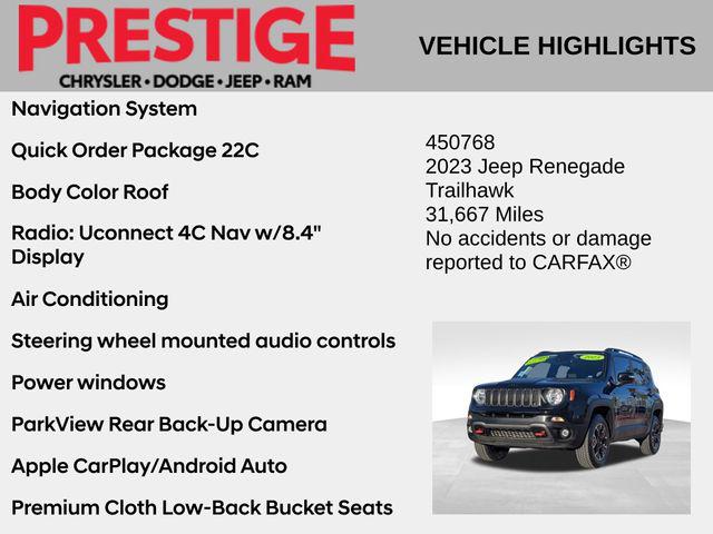 2023 Jeep Renegade Trailhawk 4x4