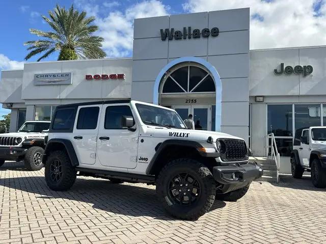 2026 Jeep Wrangler 4-Door Willys 4x4 for sale in Stuart, FL