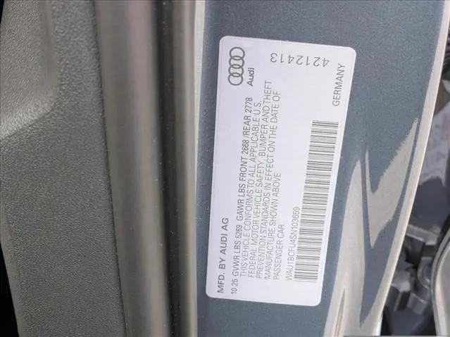 2025 Audi A5 Premium TFSI quattro S tronic