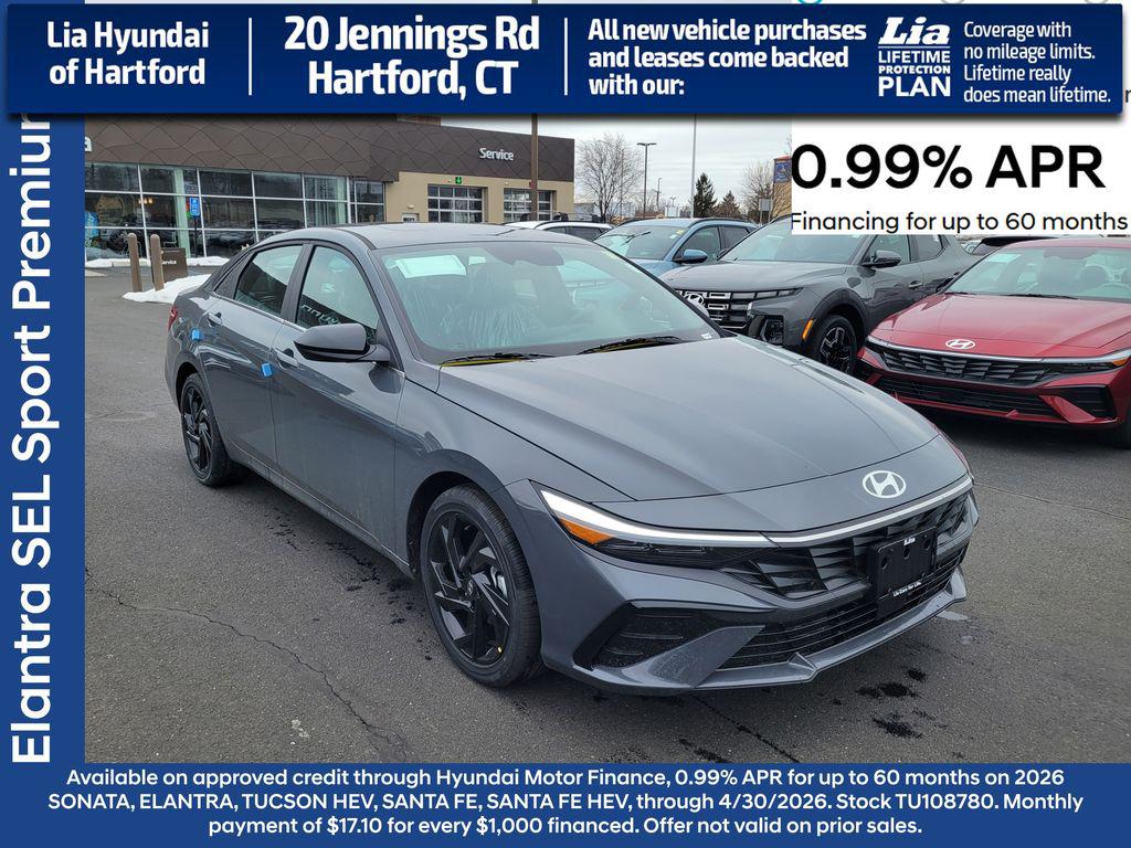 2026 Hyundai Elantra SEL Sport Premium