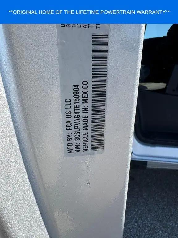 2026 Ram ProMaster Cargo Van Tradesman Low Roof 136" WB w/Pass Seat