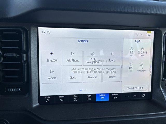 2025 Ford Bronco Big Bend 4 Door 4x4