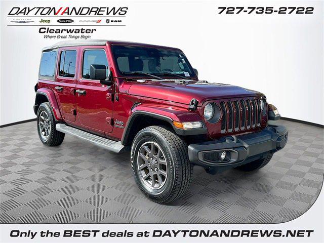 2021 Jeep Wrangler Unlimited 80th Anniversary 4x4 2021 Jeep Wrangler Unlimited 80th Anniversary 4x4