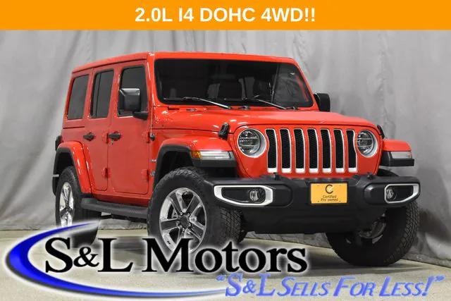 2020 Jeep Wrangler Unlimited Sahara 4X4 2020 Jeep Wrangler Unlimited Sahara 4X4