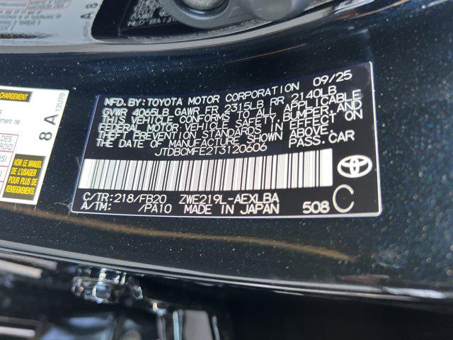 2026 Toyota Corolla Hybrid LE