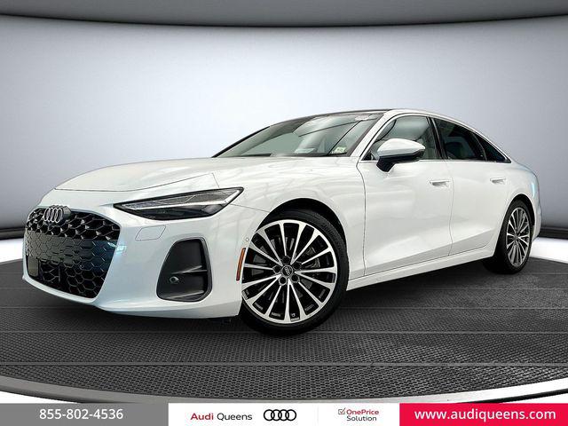 Glacier White Metallic 2026 Audi A6 Sedan All-Wheel Drive Automatic