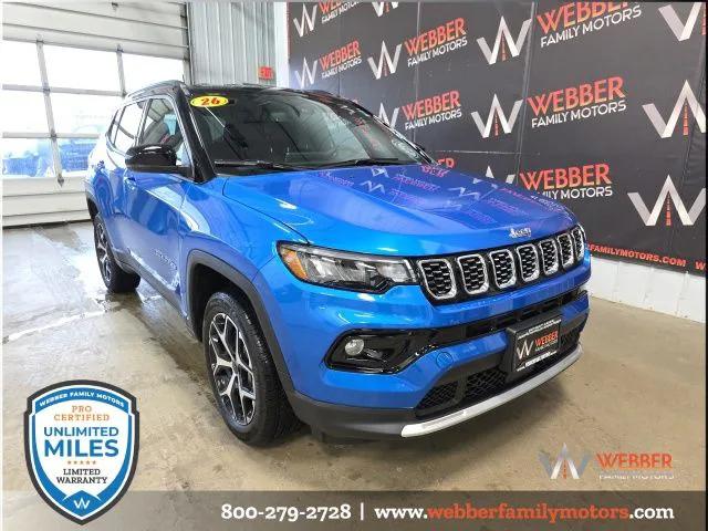 2026 Jeep Compass COMPASS LIMITED 4X4