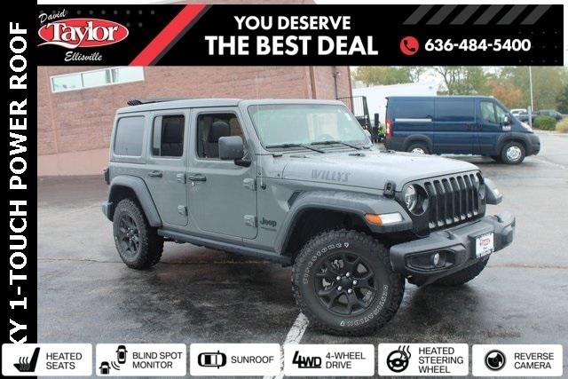 2021 Jeep Wrangler Unlimited Willys 4x4 2021 Jeep Wrangler Unlimited Willys 4x4
