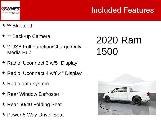 2020 RAM 1500 Big Horn Crew Cab 4x4 57 Box 2020 RAM 1500 Big Horn Crew Cab 4x4 57 Box
