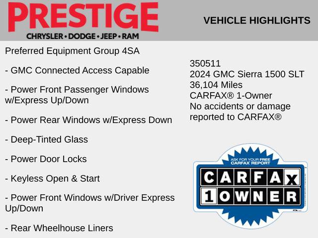 2024 GMC Sierra 1500 2WD Crew Cab Short Box SLT