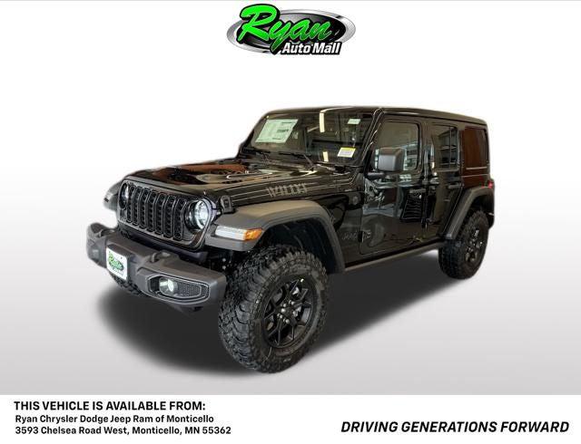 2026 Jeep Wrangler WRANGLER 4-DOOR WILLYS 2026 Jeep Wrangler WRANGLER 4-DOOR WILLYS
