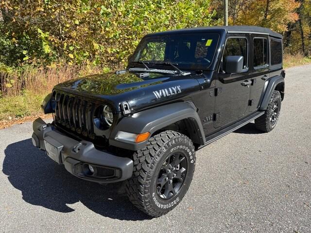 2021 Jeep Wrangler Unlimited Willys 4x4 2021 Jeep Wrangler Unlimited Willys 4x4
