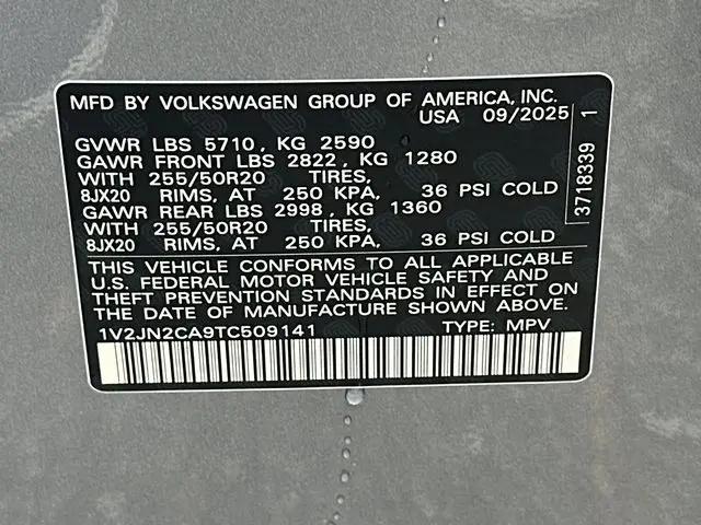 2026 Volkswagen Atlas SE with Technology