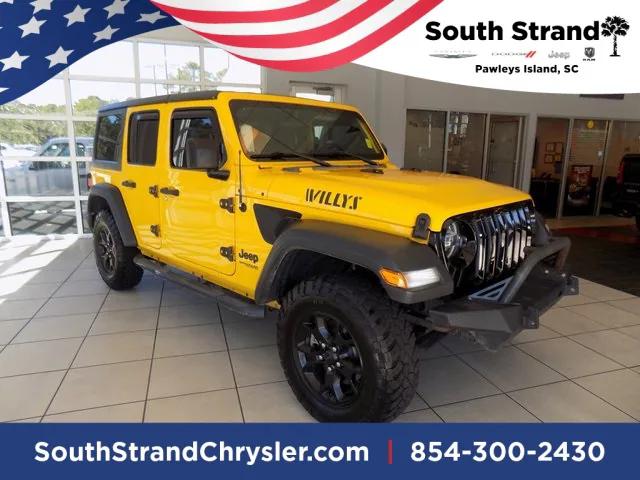 2020 Jeep Wrangler Unlimited Willys 4X4 2020 Jeep Wrangler Unlimited Willys 4X4