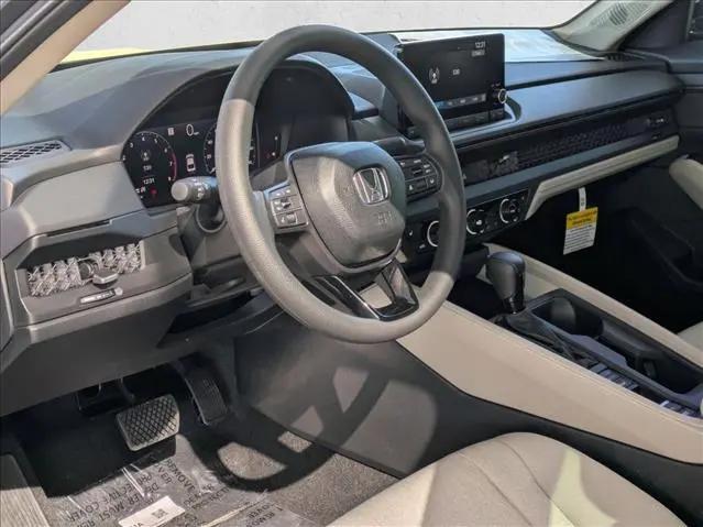 2025 Honda Accord Sedan SE