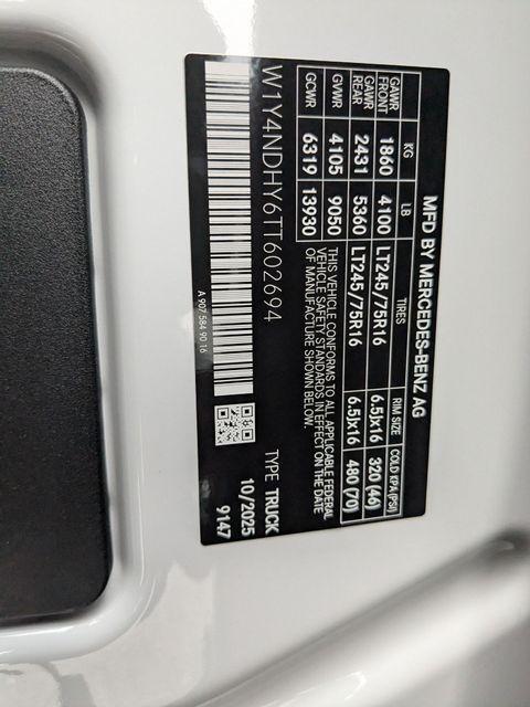 2026 Mercedes-Benz Sprinter Cargo Van High Roof 4-Cyl Diesel HO