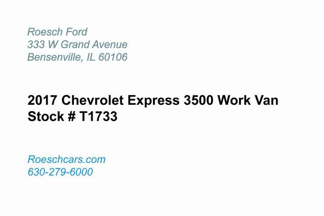 2017 Chevrolet Express 3500 Work Van 2017 Chevrolet Express 3500 Work Van