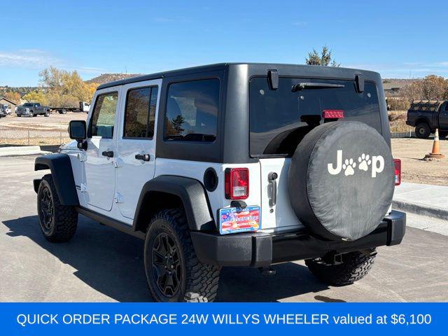 2015 Jeep Wrangler Unlimited Willys Wheeler 2015 Jeep Wrangler Unlimited Willys Wheeler