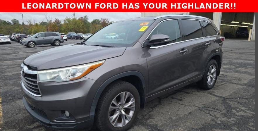 2015 Toyota Highlander XLE V6 2015 Toyota Highlander XLE V6